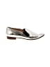 Elizabeth and James Metallic Silver Flats Size 6 - photo 1
