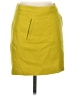 J.Crew 100% Wool Solid Yellow Wool Skirt Size 2 - photo 1