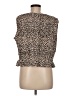 J.Crew 100% Cotton Brown Sleeveless Blouse Size M (estimated) - photo 2