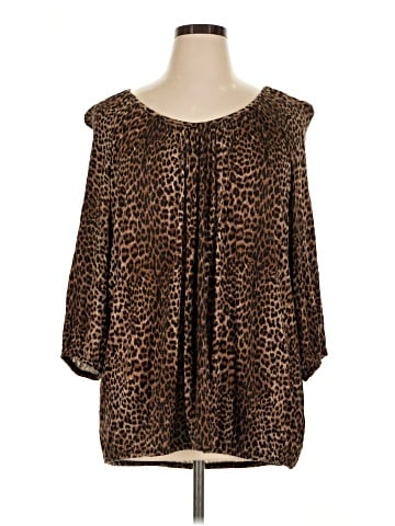 MICHAEL Michael Kors 3/4 Sleeve Blouse (view 1)
