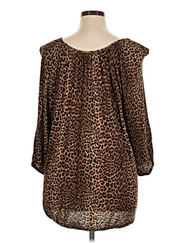 MICHAEL Michael Kors 3/4 Sleeve Blouse (view 2)