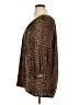 MICHAEL Michael Kors Animal Print Brown 3/4 Sleeve Blouse Size 1X (estimated) - photo 5