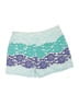 Everly Print Blue Shorts Size S - photo 2