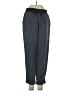 Athleta 100% Linen Chevron-herringbone Gray Linen Pants Size 0 - photo 1