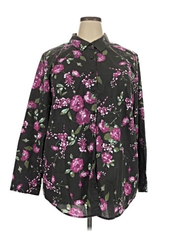 Roaman's Long Sleeve Blouse (view 1)