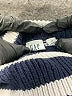 Gap Stripes Blue Turtleneck Sweater Size M - photo 7