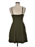 Express Solid Green Casual Dress Size M - photo 2