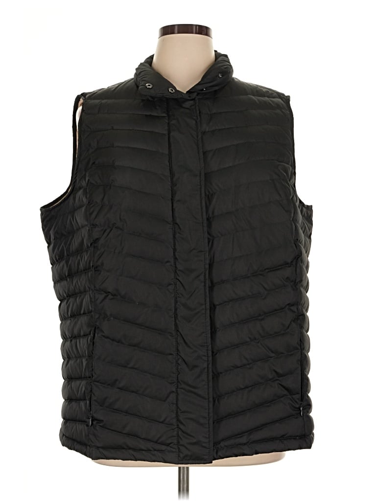 Click to view more detailed imagery on our partner's website Pre-owned Talbots Vest In Black