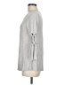 Neiman Marcus Gray 3/4 Sleeve Top Size M - photo 5