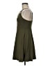 Express Solid Green Casual Dress Size M - photo 5