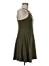 Express Solid Green Casual Dress Size M - photo 4