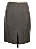 Express Solid Gray Formal Skirt Size 10 - photo 2