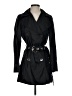 Coach 100% Polyester Black Trenchcoat Size XS - photo 1