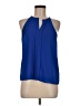 Naked Zebra 100% Polyester Blue Sleeveless Blouse Size M - photo 1
