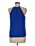 Naked Zebra 100% Polyester Blue Sleeveless Blouse Size M - photo 2