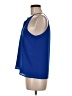 Naked Zebra 100% Polyester Blue Sleeveless Blouse Size M - photo 5