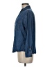 Zara Blue Long Sleeve Button-Down Shirt Size M - photo 5