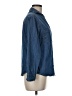 Zara Blue Long Sleeve Button-Down Shirt Size M - photo 4