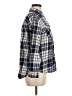 Charlotte Russe Plaid Blue Long Sleeve Button-Down Shirt Size M (estimated) - photo 4