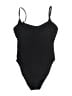 Andie Solid Black One Piece Swimsuit Size M - photo 1