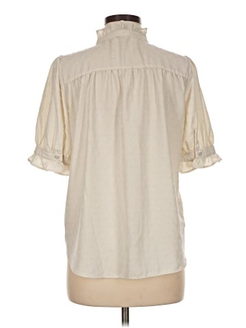 Ann Taylor Factory Short Sleeve Blouse (view 2)
