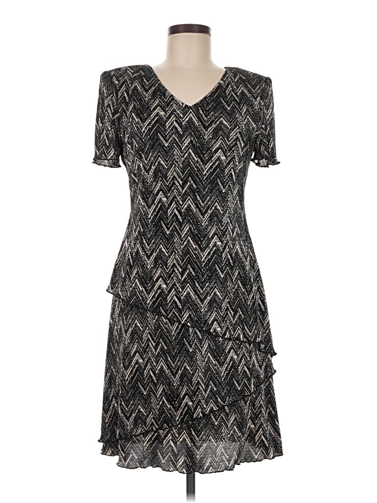 Pre-owned Connected Apparel Casual Dress In Gray