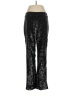 A.L.C. 100% Nylon Metallic Black Casual Pants Size 6 - photo 2