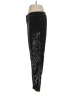 A.L.C. 100% Nylon Metallic Black Casual Pants Size 6 - photo 5