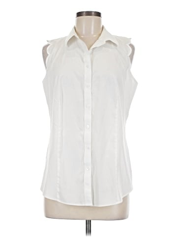Talbots Sleeveless Button-Down Shirt (view 1)