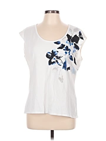 White House Black Market Sleeveless T-Shirt (view 1)