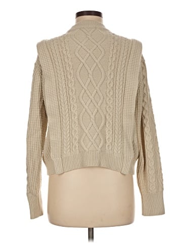 Aqua Turtleneck Sweater (view 2)