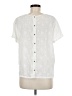 Bob Timberlake Ivory Short Sleeve Blouse Size M - photo 2