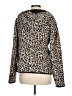 Laura Scott 100% Polyester Animal Print Brown Jacket Size M - photo 2