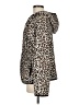 Laura Scott 100% Polyester Animal Print Brown Jacket Size M - photo 5
