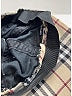 Burberry 100% Cotton Plaid Burgundy Hat Size Small kids(50cm) - photo 5