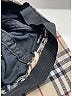 Burberry 100% Cotton Plaid Burgundy Hat Size Small kids(50cm) - photo 4