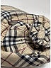 Burberry 100% Cotton Plaid Burgundy Hat Size Small kids(50cm) - photo 7