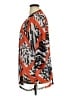 Bob Mackie 100% Polyester Orange Cardigan Size XL - photo 5