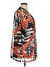 Bob Mackie 100% Polyester Orange Cardigan Size XL - photo 4