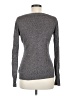 Express Metallic Gray Pullover Sweater Size M - photo 2