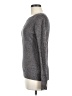 Express Metallic Gray Pullover Sweater Size M - photo 5