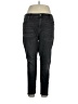 Levi's Stripes Black Jeans Size 16 - photo 1