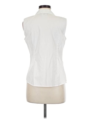 Jones New York Signature Sleeveless Button-Down Shirt (view 2)