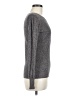 Express Metallic Gray Pullover Sweater Size M - photo 4