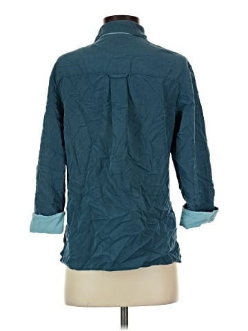 Jaclyn Smith 3/4 Sleeve Button-Down Shirt (view 2)