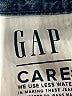 Gap 100% Cotton Blue Denim Shorts Size 28 waist - photo 3