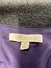Etcetera Purple Long Sleeve Silk Top Size 10 - photo 7