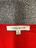 Rose + Olive Red Long Sleeve Blouse Size M - photo 7
