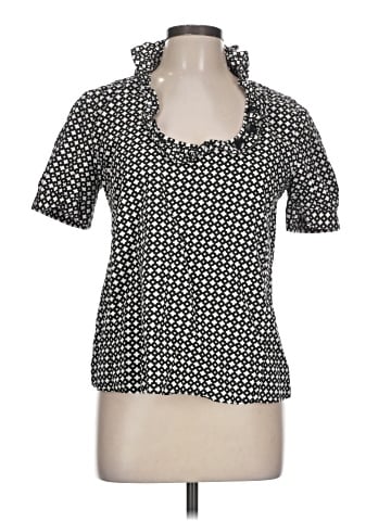 J.Crew Factory Store Short Sleeve Blouse (view 1)