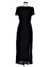 Express 100% Rayon Black Casual Dress Size M - photo 1